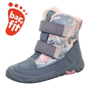 Superfit Barefoot Goretex neperšlampantys žieminiai batai pilki